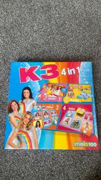 K3 4 in 1 spellen en puzzel, Ophalen of Verzenden, Zo goed als nieuw