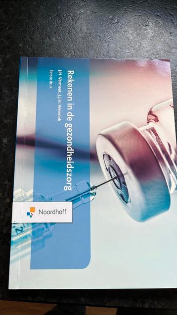 Drs. J.H. Vermaat - Rekenen in de gezondheidszorg beschikbaar voor biedingen