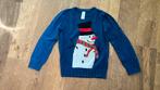Foute kersttrui / kersttrui maat 134 met sneeuwpop, Kinderen en Baby's, Ophalen of Verzenden, Jongen of Meisje, Trui of Vest
