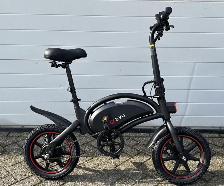 DYU D3F 14 inch elektrische vouwfiets – 250w – 25km per uur, Kinderen en Baby's, Speelgoed | Buiten | Voertuigen en Loopfietsen