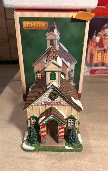 Lemax wayside church kersthuisje voor kerstdorp A30 beschikbaar voor biedingen