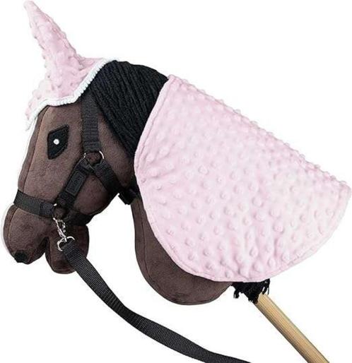 Deken en vliegenkap voor Hobby Horse – Roze, Hobby en Vrije tijd, Overige Hobby en Vrije tijd, Nieuw, Ophalen of Verzenden