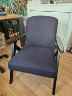Mooie zwarte fauteuil, Huis en Inrichting, Stoelen, Ophalen, Zo goed als nieuw, Zwart, Eén