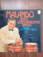 Malando en zijn Tango-orkest -Wereldberoemde Tango's-- vinyl, Cd's en Dvd's, Vinyl | Latin en Salsa, Ophalen of Verzenden, Zo goed als nieuw