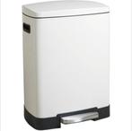 Pedaalemmer Duo 40L Beige, Ophalen, Kunststof, Met pedaal, 50 tot 75 cm