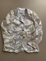 Glitterjasje carnaval goud/zilver, Ophalen of Verzenden, Zo goed als nieuw