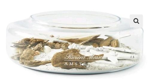 Rivièra Maison Amsterdam Glass Bowl 334690, Huis en Inrichting, Woonaccessoires | Schalen en Manden, Zo goed als nieuw, Schaal