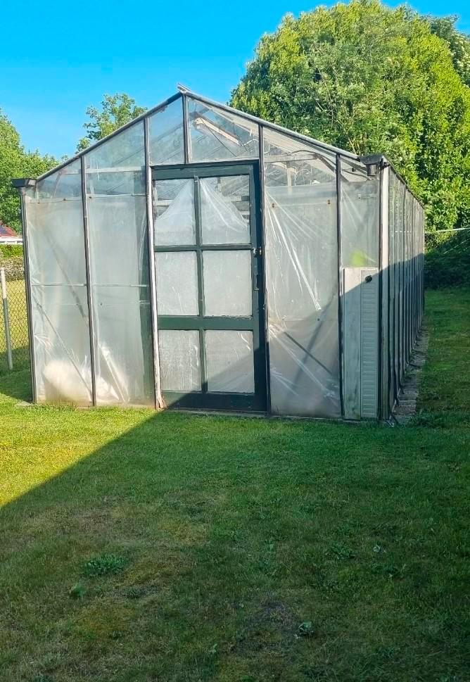 Kas/ Kweekkas / Tuinkas á4x8m, Tuin en Terras, Kassen, Gebruikt, Kweekkas, Aluminium, Glas, Ophalen