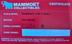 Mammoet LTM 1100-5.1 certificaat, Hobby en Vrije tijd, Modelauto's | 1:50, Wsi, Ophalen of Verzenden, Zo goed als nieuw