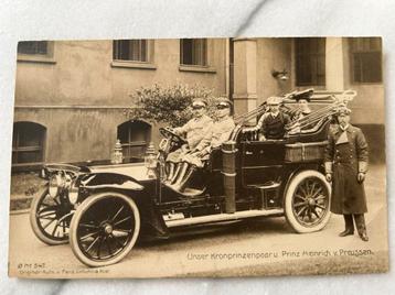 Ak adel Prinz heinrich und kronprinzenpaar auto beschikbaar voor biedingen
