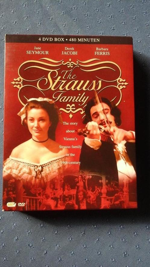 4 DVD box The Strauss family, Cd's en Dvd's, Dvd's | Tv en Series, Zo goed als nieuw, Komedie, Boxset, Alle leeftijden, Ophalen