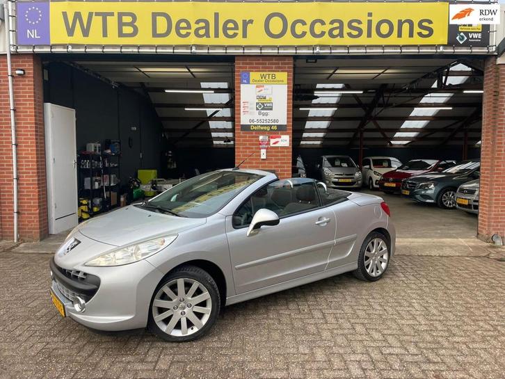 Peugeot 207 CC 1.6 VTi Cabrio, Airco, 1e eigenaar dealer o.h, Auto's, Peugeot, Bedrijf, Te koop, ABS, Airbags, Airconditioning