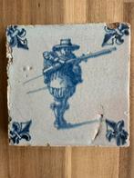Soldaten tegel 17e eeuw, Antiek en Kunst, Ophalen of Verzenden