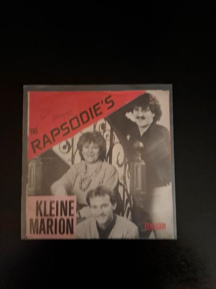 Rapsodie's - kleine marion, Cd's en Dvd's, Vinyl | Nederlandstalig, Zo goed als nieuw, Levenslied of Smartlap, Overige formaten