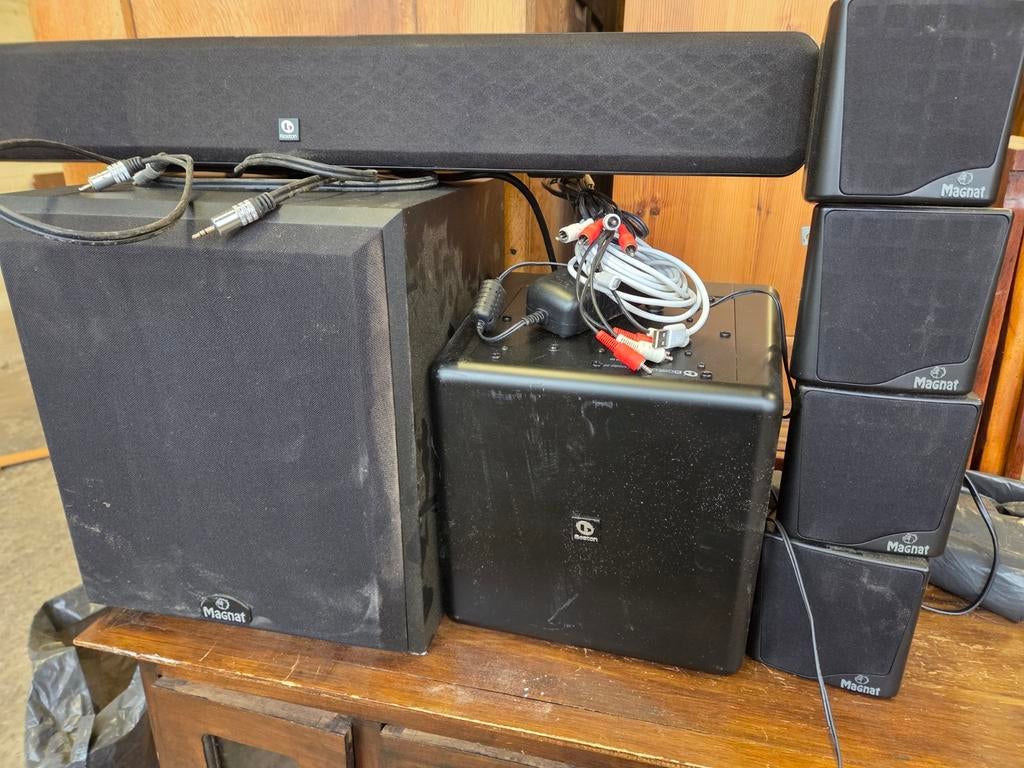 Complete Magnat 5.1 speakerset, Ophalen, 5.1-systeem, Overige merken, Overige spelers
