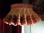 rok kap als hanglamp roze met creme, Antiek en Kunst, Antiek | Lampen, Ophalen of Verzenden