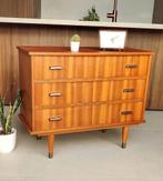 Prachtige vintage ladekast, Ophalen, 50 tot 100 cm, Zo goed als nieuw, 3 of 4 laden