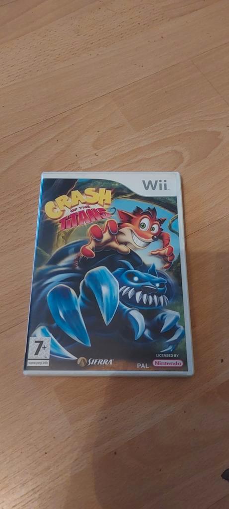 Crash of the Titans, Wii, Spelcomputers en Games, Games | Nintendo Wii, Zo goed als nieuw, Platform, 2 spelers, Vanaf 12 jaar