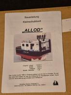 Bouwpakket Duwboot "Allod" van Sievers, Hobby en Vrije tijd, Modelbouw | Boten en Schepen, Ophalen, Nieuw