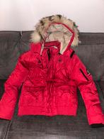 Rode winterjas Nickelson XXL, Ophalen of Verzenden, Zo goed als nieuw, Overige maten, Rood
