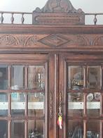 Antieke henri deux kast,met glas, Antiek en Kunst, Antiek | Meubels | Kasten, Ophalen