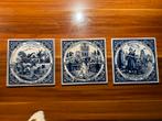 Delfts blauw Anno 1800-1900 unieke tegels, Antiek en Kunst, Ophalen of Verzenden