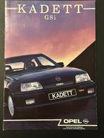 Folder Opel Kadett Gsi 1989 cabrio, Ophalen of Verzenden, Zo goed als nieuw, Opel