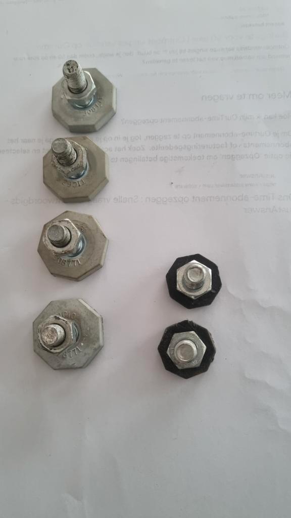 Bosch siemens miele stelpootjes  / en deur scharnieren, Witgoed en Apparatuur, Onderdelen en Toebehoren, Zo goed als nieuw, Ophalen of Verzenden