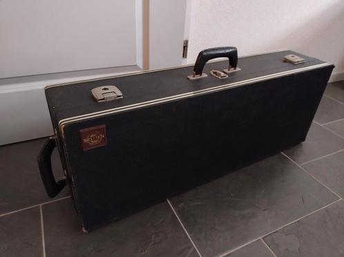 Tenorsaxofoon Koffer - Vintage, Muziek en Instrumenten, Behuizingen en Koffers, Gebruikt, Saxofoon, Flightcase, Ophalen