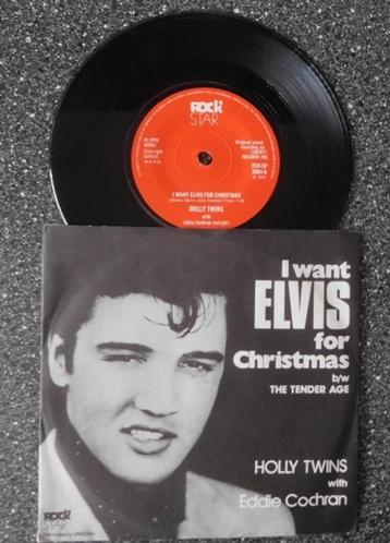 Holly Twins & Eddie Cochran - I want Elvis for(vanaf € 20,00 beschikbaar voor biedingen