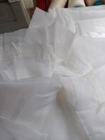 2 doorzichtige gordijnen 175cm bij 140cm met haken, Huis en Inrichting, Stoffering | Gordijnen en Lamellen, Ophalen, 100 tot 150 cm