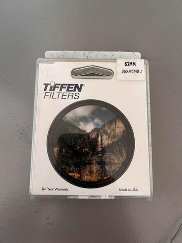 Tiffen black pro mist 3 62mm cinematic filter beschikbaar voor biedingen