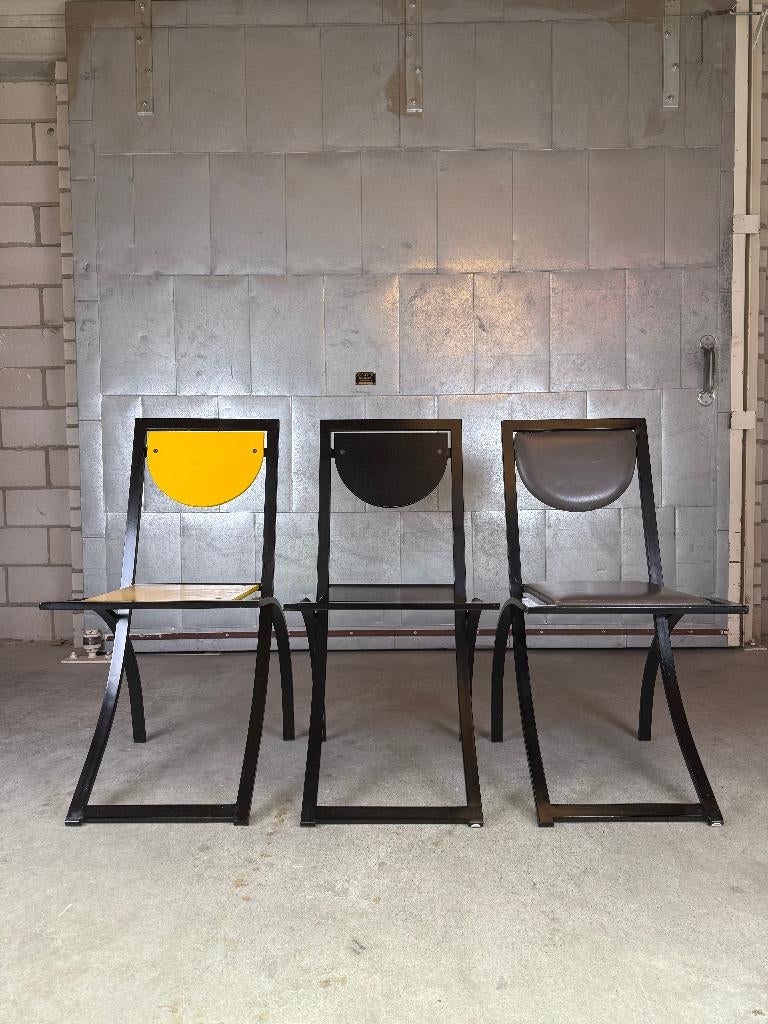 3X Kff Sinus Chair By Karl Friedrich Förster, Ophalen, Gebruikt, Overige kleuren, Drie
