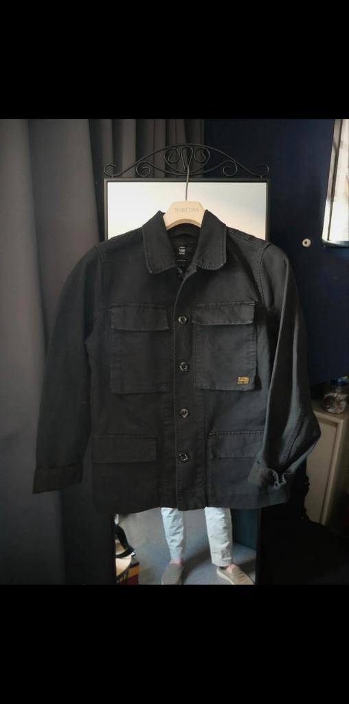 Zwarte G-Star Overshirt / Safari Jas - Nieuw!, Kleding | Heren, Jassen | Zomer, Nieuw, Maat 46 (S) of kleiner, Zwart, Ophalen of Verzenden