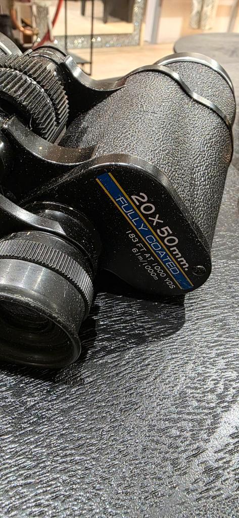 Verrekijker 20x50mm - Goed Onderhouden, Audio, Tv en Foto, Optische apparatuur | Verrekijkers, Gebruikt, Porro (met knik), 20x of meer