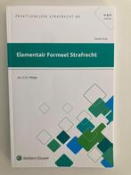 Elementair Formeel Strafrecht nieuw, Ophalen of Verzenden, Nieuw, Overige wetenschappen