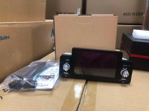 1 DIN  Wireless Carplay/ Android Auto radio met camera!!, Auto diversen, Autonavigatie, Nieuw, Ophalen of Verzenden