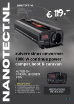 Omvormer zuivere sinus hoogwaardig 220V, Ophalen of Verzenden, Nieuw