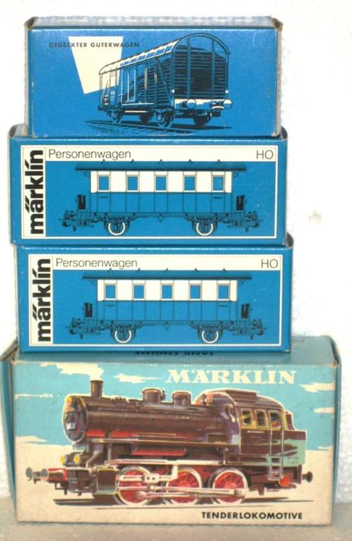 Marklin H0 Trein Loc 3000 + 4107(2x) + 4505 Gebruikt met OVP, Hobby en Vrije tijd, Modeltreinen | H0, Gebruikt, Locomotief, Wisselstroom