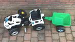 Tractor met aanhanger, Kinderen en Baby's, Speelgoed | Buiten | Skelters, Ophalen, Gebruikt, Overige merken, Met kar of aanhanger