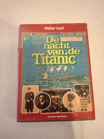 De nacht van de Titanic - Walter Lord - ingebonden boek beschikbaar voor biedingen