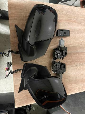 Vw Transporter T5 T6 Spiegel L+R Compleet Inklapbaar Zwart beschikbaar voor biedingen