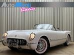 Chevrolet Corvette C1 1955 / 235Cu 3,9L Blue-Flame 6-in lijn, Auto's, Oldtimers, Wit, Leder, 2 stoelen, 154 pk