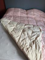 Zelesta Katoenen Dekbed 240x200 - Lichtroze/Crème, Tweepersoons, Ophalen of Verzenden, Roze, Deken of Dekbed