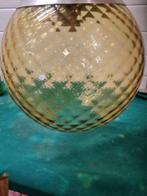 hanglamp druppel glas vintage jaren 70, Huis en Inrichting, Lampen | Hanglampen, Ophalen of Verzenden