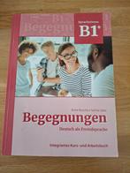 Duits studieboek Begegnungen Sprachniveau B1, Ophalen of Verzenden, Zo goed als nieuw, Overige niveaus, Duits