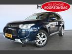 Mitsubishi Outlander 2.0 Intense+ 7 Persoons Automaat Clima, Auto's, Mitsubishi, 4 cilinders, Blauw, 7 stoelen, Origineel Nederlands