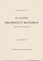 Kromhout vrachtwagen camion brochure 1955 (KR), Verzenden, Zo goed als nieuw, Vrachtwagen