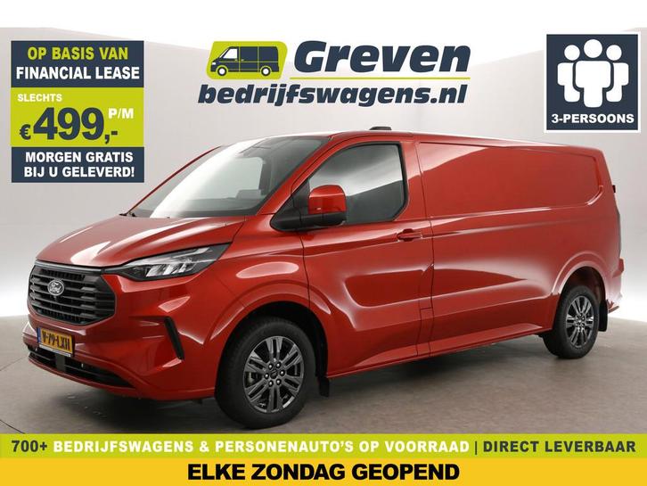 Ford Transit Custom 320 2.0 TDCI L2H1 Limited | Camera | Car, Auto's, Bestelauto's, Bedrijf, Te koop, ABS, Achteruitrijcamera