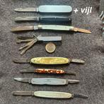 8x Zakmesje Vintage (Solingen, Sheffield, Nederland) Zakmes, Verzenden, Gebruikt